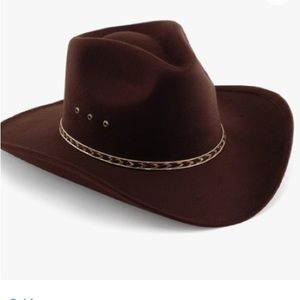 Western Express Unisex Brown Cowboy Hat for boy or girl